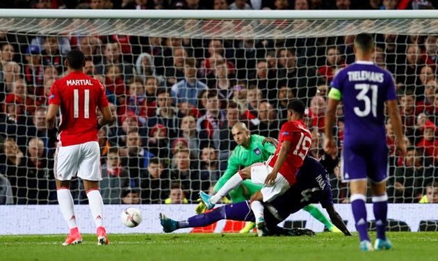Manchester United 2-1 Anderlecht (Lượt về tứ kết Europa League 2016/17)