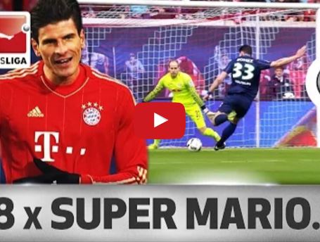 18 bàn thắng của Mario Gomez vào lưới 18 CLB