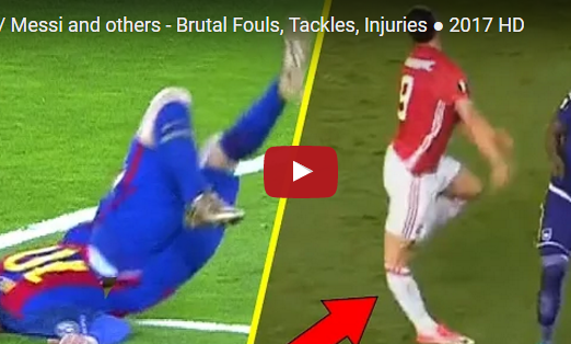 Ảnh bài viết Ibra, Messi và những tai nạn kinh hoàng trong bóng đá