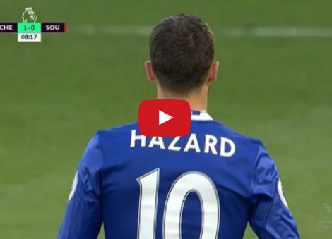 Ảnh bài viết Màn trình diễn của Eden Hazard vs Southampton