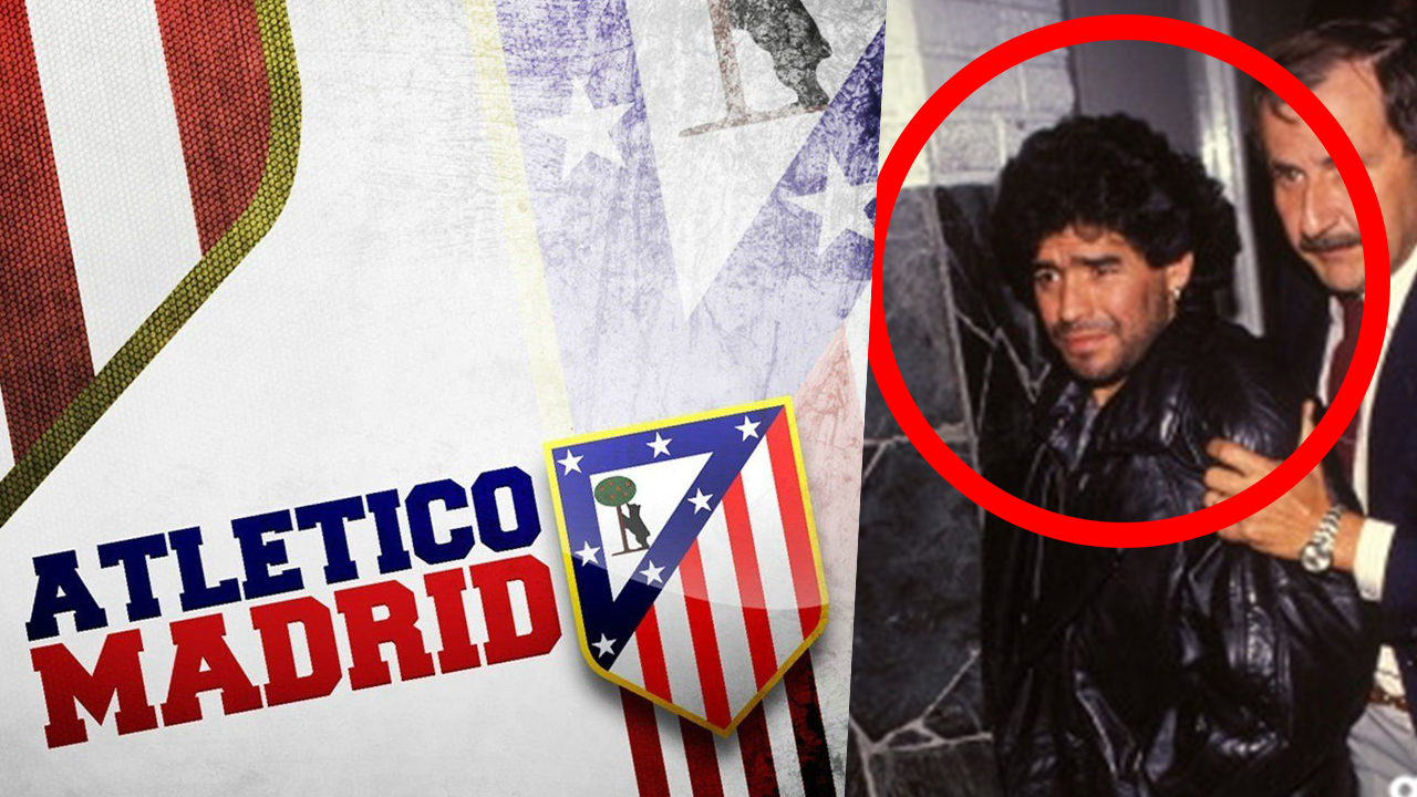Ảnh bài viết Vào ngày này |26.4| Maradona bị bắt trong ngày sinh nhật Atletico Madrid 