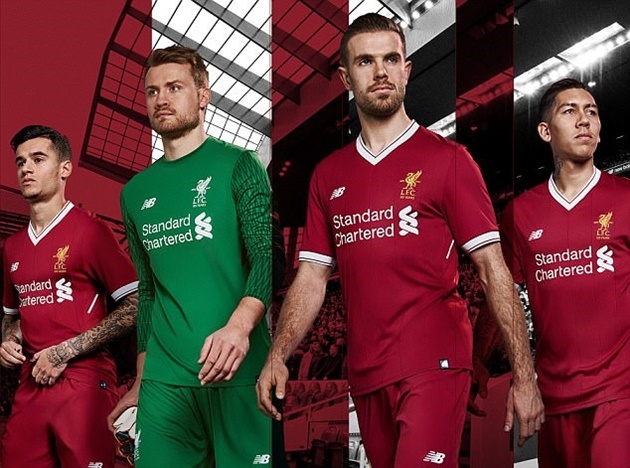 Ảnh bài viết Liverpool tung áo đấu mùa 2017/18 đầy hoài cổ