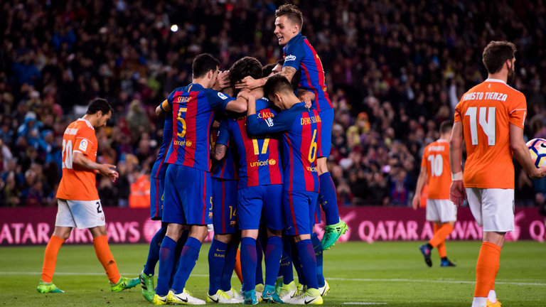 Sau tất cả, Mascherano có bàn thắng đầu tiên cho Barca