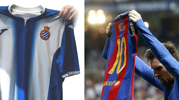 Espanyol đá xéo Messi trước derby Catalan