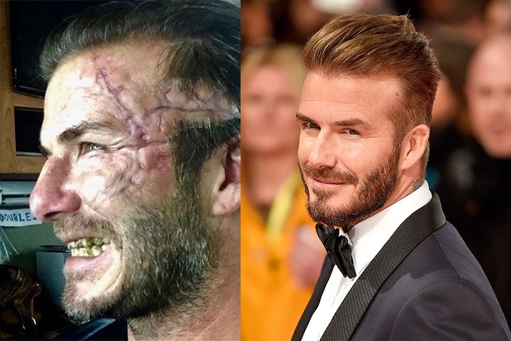 Khán giả sắp được xem phim bom tấn có Beckham mặt sẹo
