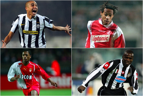 Những cầu thủ từng thi đấu cho cả Juventus và Monaco
