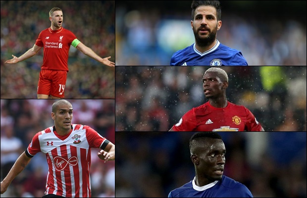Top 10 tiền vệ trung tâm xuất sắc nhất của NHA mùa 2016/17 (Phần 1): Pogba có xứng đáng?