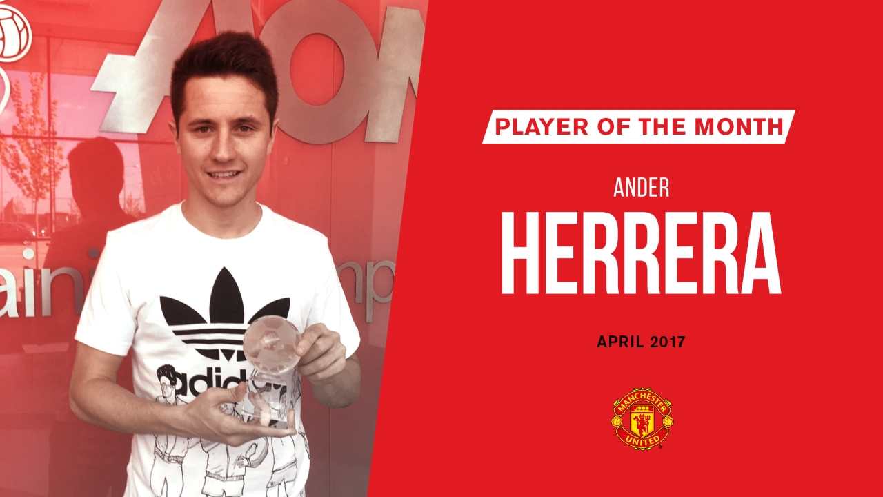 Ảnh bài viết Ander Herrera lần thứ 3 được Man United vinh danh