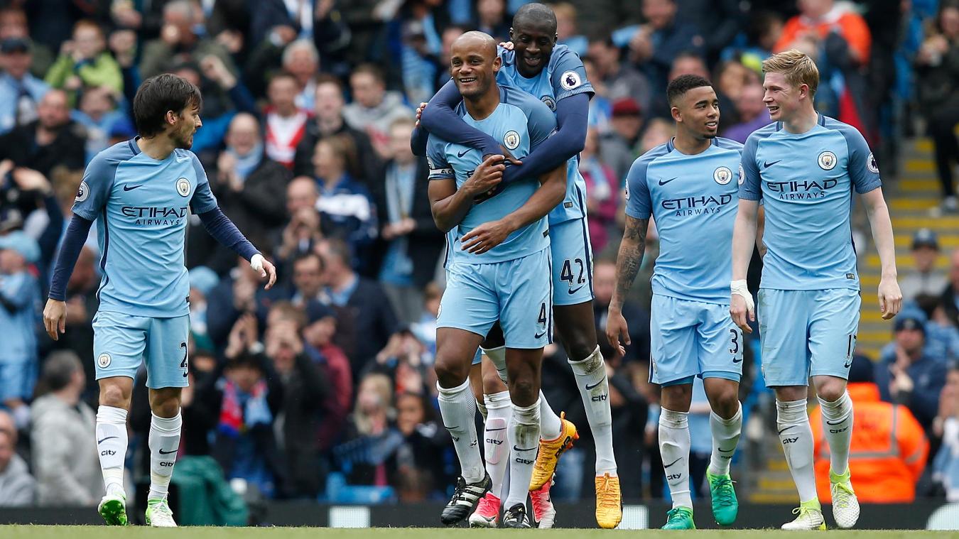 Ảnh bài viết Chiến thắng 5 sao, Man City gây sức ép rất lớn lên Liverpool và Man United