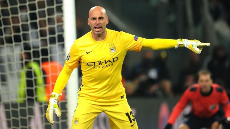 Ảnh bài viết Lý do Willy Caballero xứng đáng bắt chính trong khung gỗ của Man City