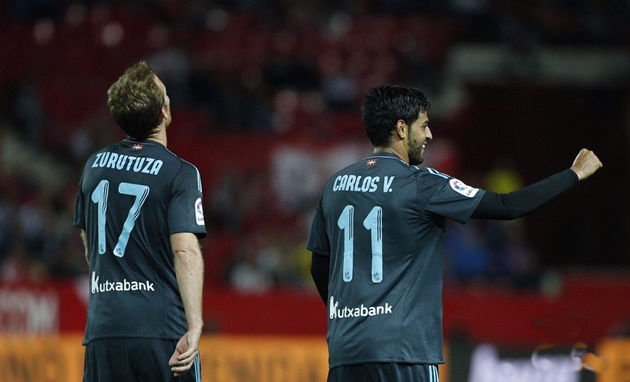 Ảnh bài viết Sevilla tự bắn vào chân mình khi hòa Sociedad 