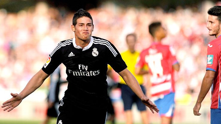Ảnh bài viết Màn trình diễn của James Rodriguez vs Granada