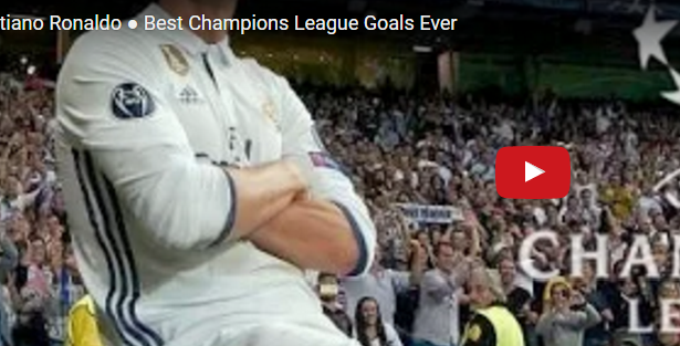 Ảnh bài viết Những siêu phẩm của Cristiano Ronaldo trong lịch sử Champions League
