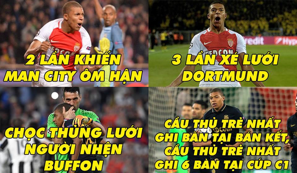 Ảnh chế: Tiếc cho Mbappe