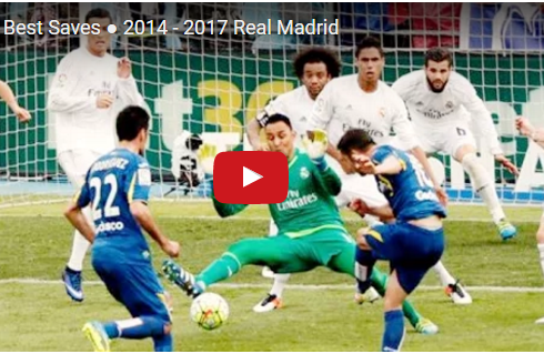 Keylor Navas - bức tường thép của Real suốt 3 năm qua