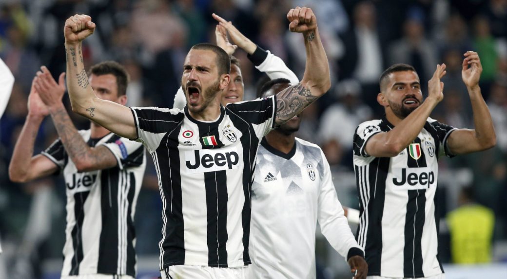 Lịch sử ủng hộ Juventus vô địch Champions League