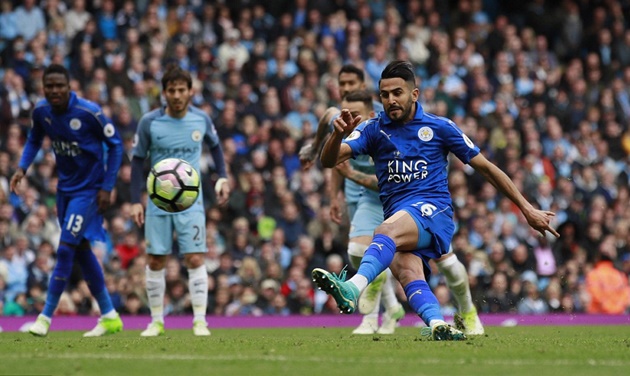 Ảnh bài viết Okazaki lập siêu phẩm, Leicester vẫn chịu thúc thủ trước Man City