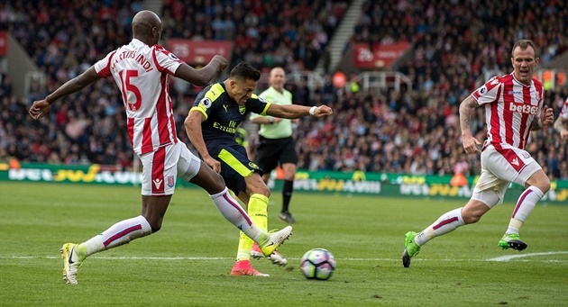 Ảnh bài viết Chấm điểm Arsenal trận thắng Stoke City: 'Ngả mũ' trước Sanchez