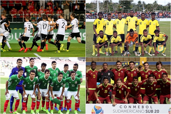 Danh sách cầu thủ bảng B World Cup U20: Tương lai Bundesliga
