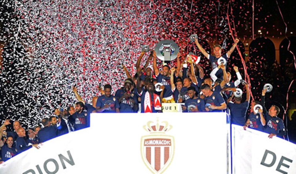 Ảnh bài viết Niềm vui khó tả của Monaco trong ngày đăng quang ngôi vô địch Ligue 1