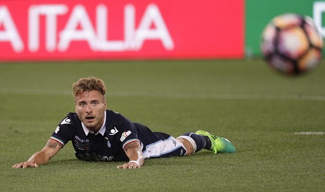 Ciro Immobile khoe hình xăm mới cực kỳ đáng yêu