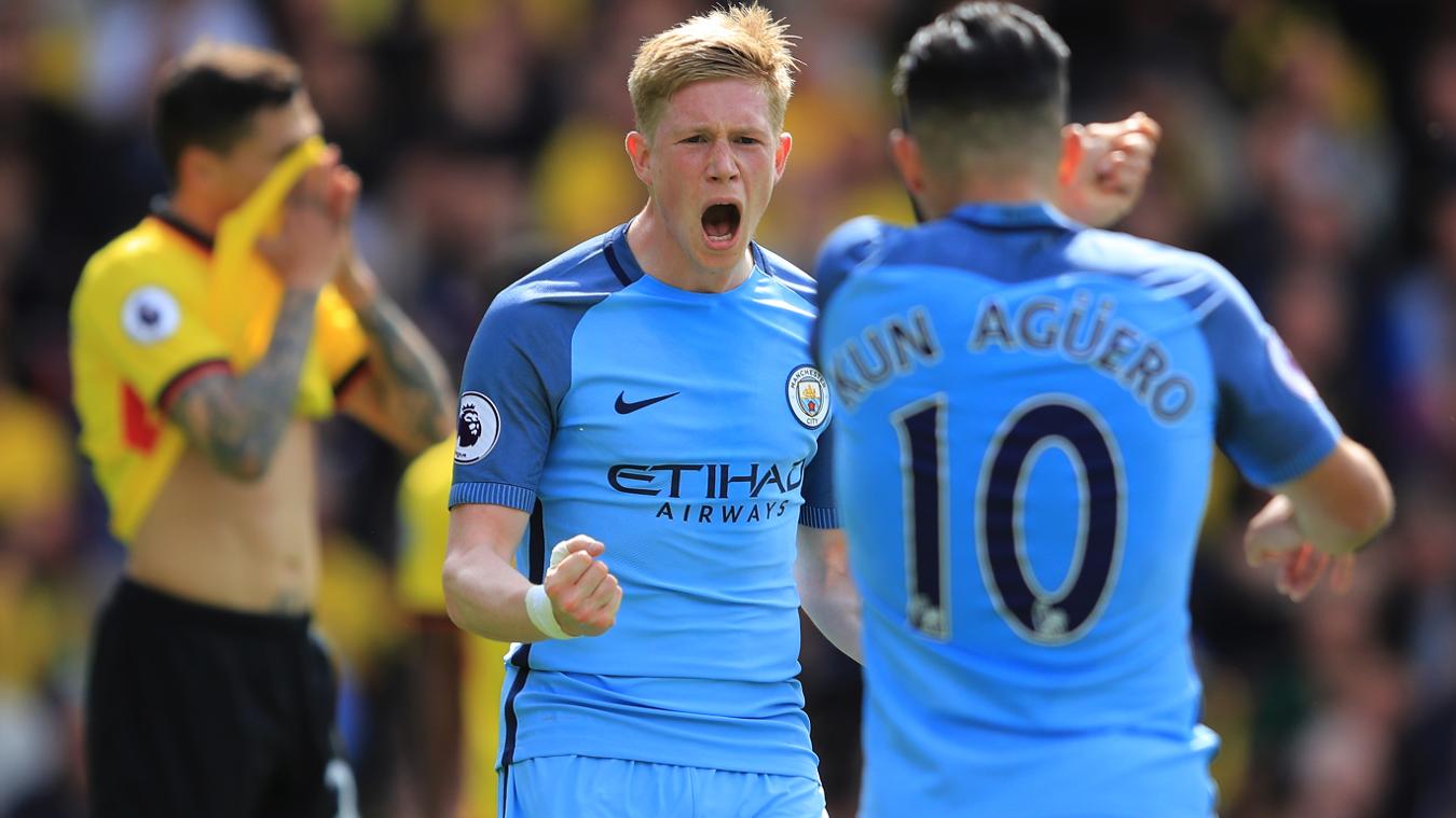 Ảnh bài viết Bắn nát khung thành Watford, Man City thảnh thơi đi nghỉ Hè