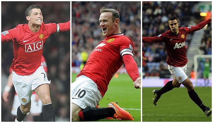 10 chân sút tốt nhất MU trong kỷ nguyên Premier League: Ronaldo thứ 7, Persie hạng 10
