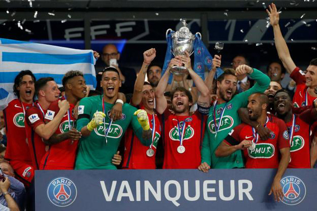 Thắng nhọc Angers, PSG vô địch Cúp Quốc gia Pháp