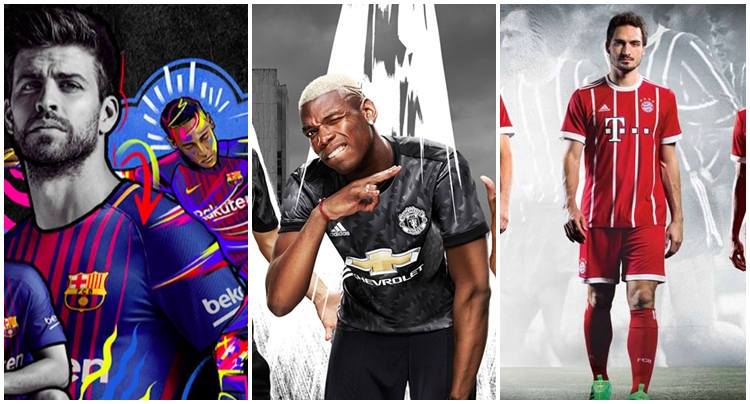 Bayern, MU và những mẫu áo đấu mùa tới của các ông lớn