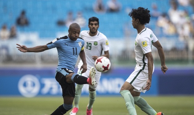 Highlights: U20 Uruguay 1-0 U20 Ả Rập Saudi (Vòng 1/16 World Cup U20)