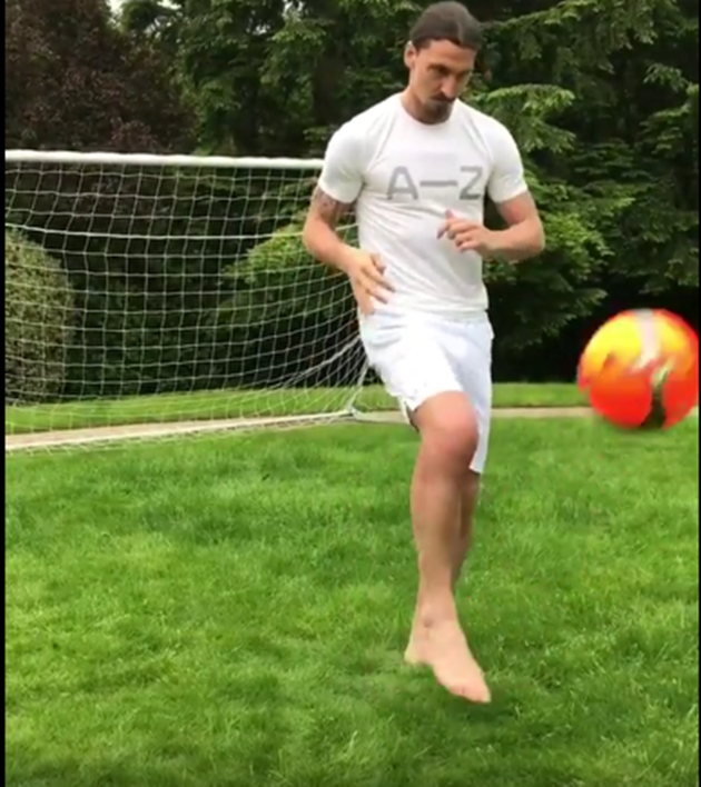 Sốc với quá trình hồi phục của Ibrahimovic 
