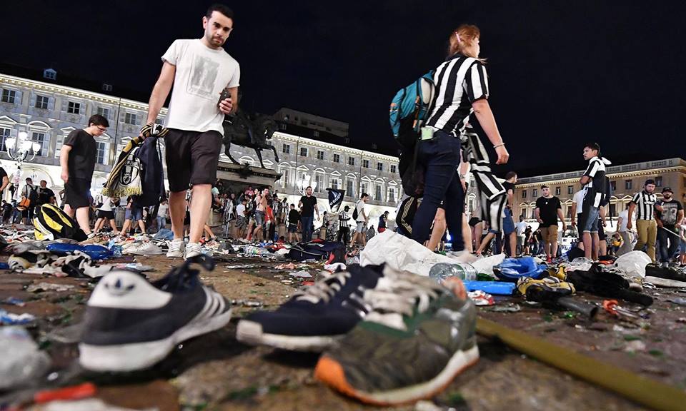 Juventus vỡ trận, khủng bố tại Turin?
