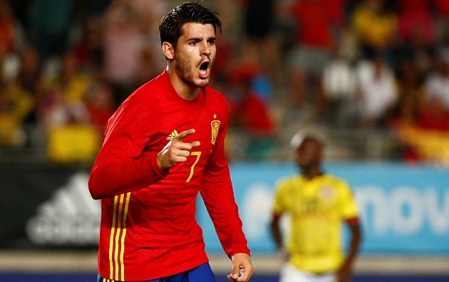 Ảnh bài viết Mourinho có xem? Morata tỏa sáng giúp Tây Ban Nha hòa nhọc nhằn trước Colombia