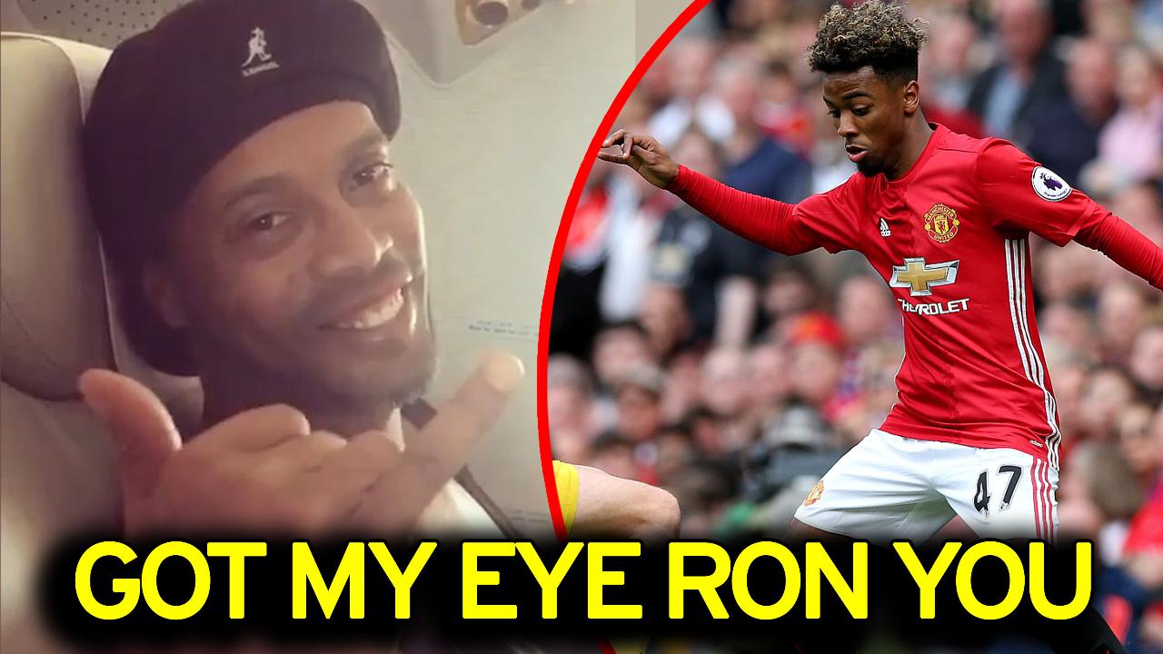 Ronaldinho bất ngờ gửi lời chúc đến sao trẻ Man Utd