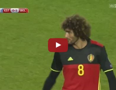 Màn trình diễn của Maroune Fellaini vs Estonia