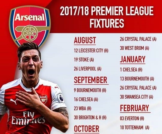 Ảnh bài viết Lịch thi đấu của từng CLB Premier League mùa 2017/18 (Phần 1)