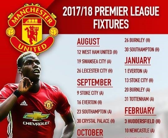 Ảnh bài viết Lịch thi đấu của từng CLB Premier League mùa 2017/18 (Phần 2)