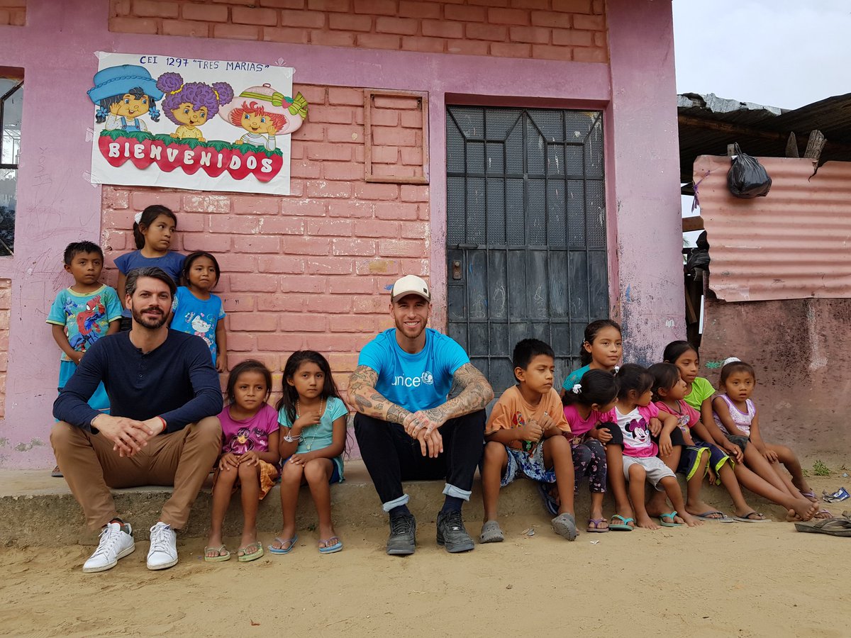 Ảnh bài viết Chùm ảnh: "Thầy giáo" Sergio Ramos tỏa sáng ở Peru