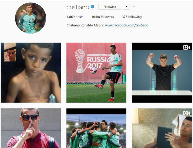 Ảnh bài viết Thay đổi ảnh đại diện, Ronaldo đã hết tình với Real?