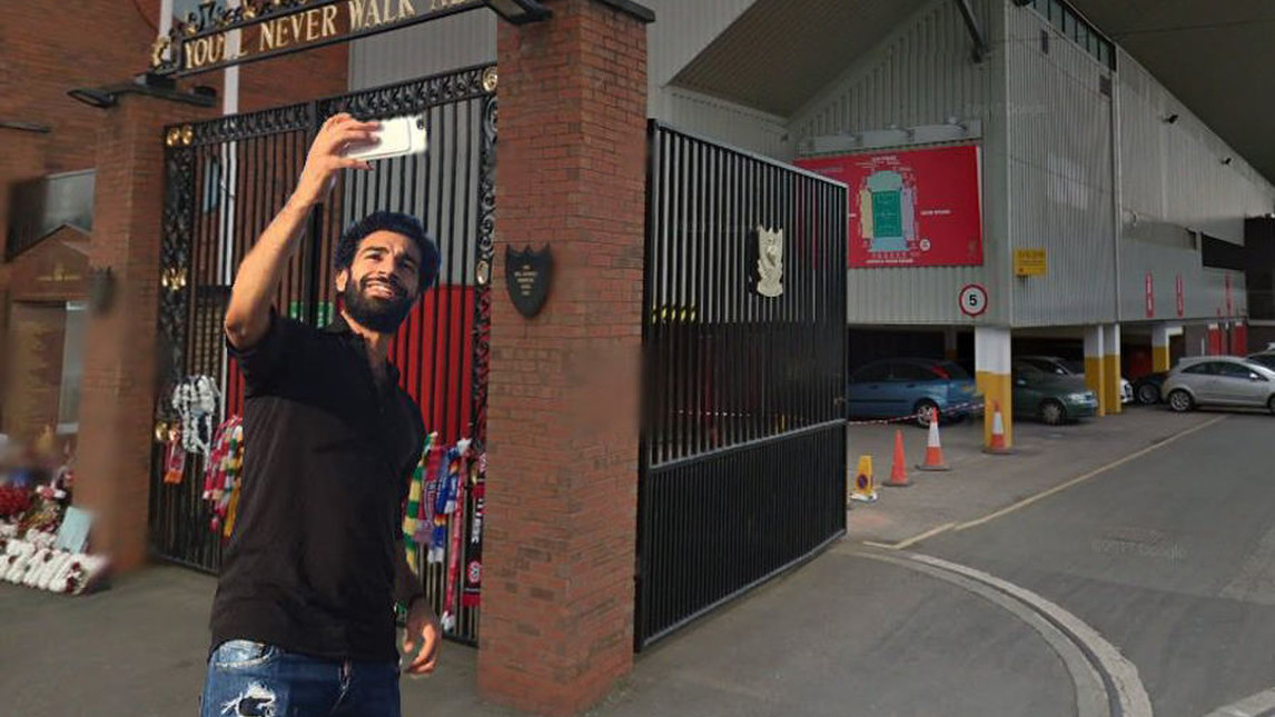 Ảnh bài viết Nhờ fan Liverpool, Salah đã có mặt tại Anfield