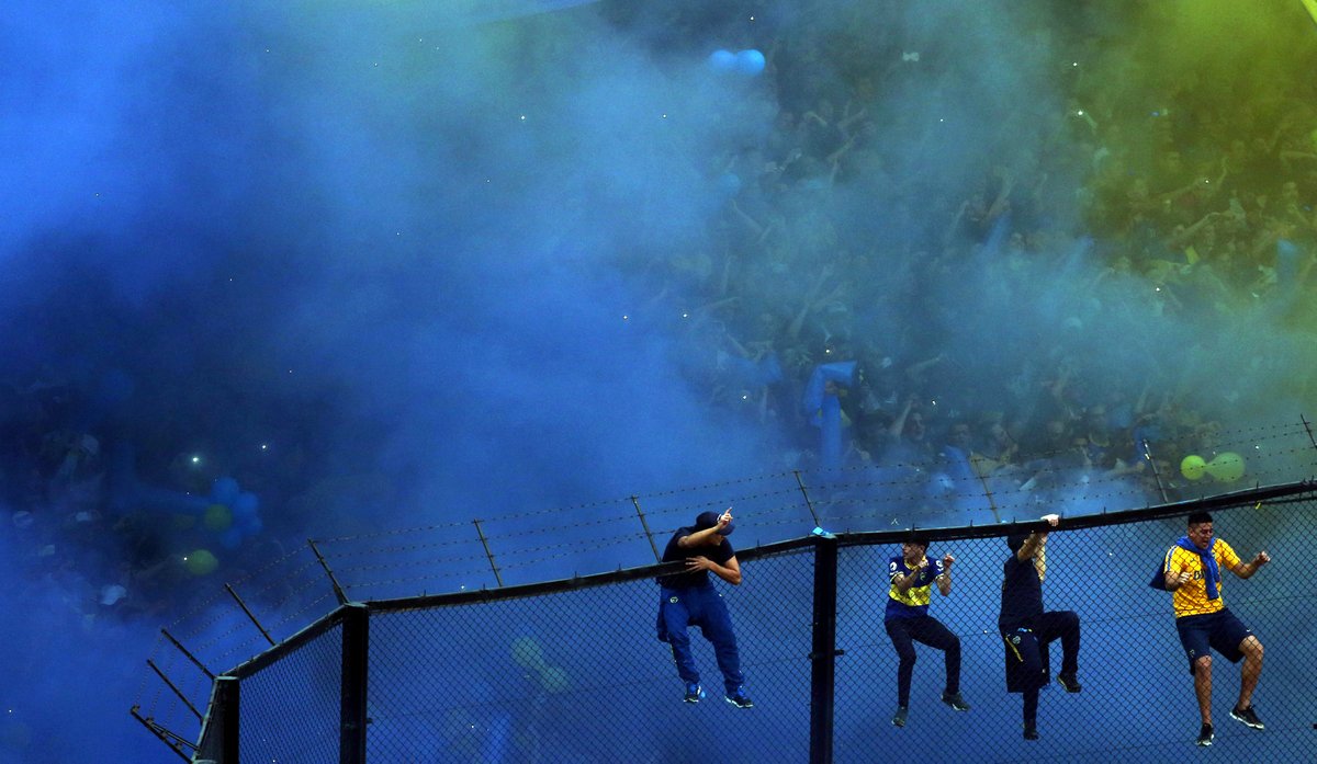 Ảnh bài viết Chùm ảnh: CĐV Boca Juniors ăn mừng như Hooligans trong ngày vô địch