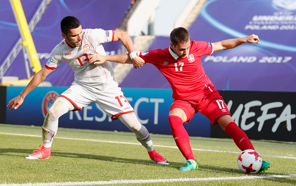 Chùm ảnh: U21 Serbia và U21 Macedonia tự làm khó nhau