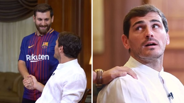 Từng đối mặt nhiều lần, Iker Casillas vẫn nhận nhầm Messi