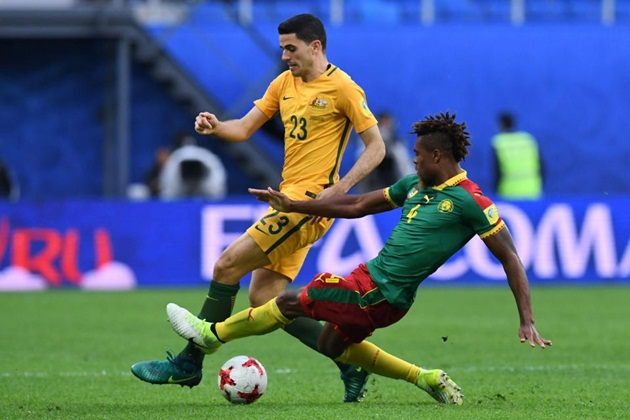 Ảnh bài viết Highlights: Cameroon 1-1 Australia (Bảng B Confeds Cup)
