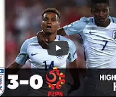 Highlights: U21 Anh 3-0 U21 Ba Lan (U21 châu Âu)