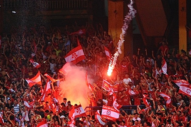 Ảnh bài viết CĐV Hải Phòng lại đồng thanh chửi rủa trên sân Mỹ Đình