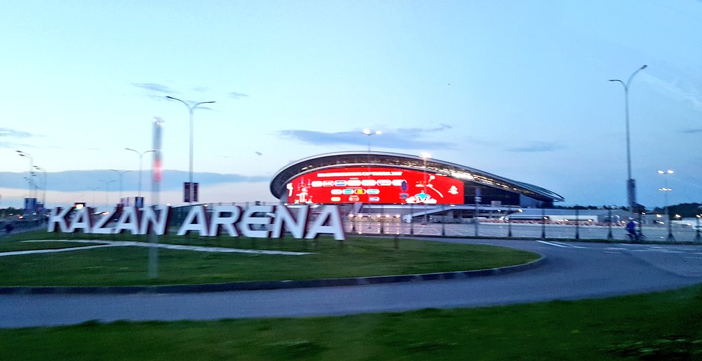 Nga đến Kazan trong thời tiết âm u