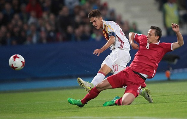 Thắng nhàn U21 Serbia, U21 Tây Ban Nha hiên ngang tiến bước vào Bán kết