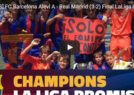 Ảnh bài viết Đội trẻ Barca lại 'bán hành' cho Real trong trận chung kết