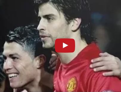 Ảnh bài viết Cristiano Ronaldo và Gerard Pique từng rất thân nhau trước khi đối địch
